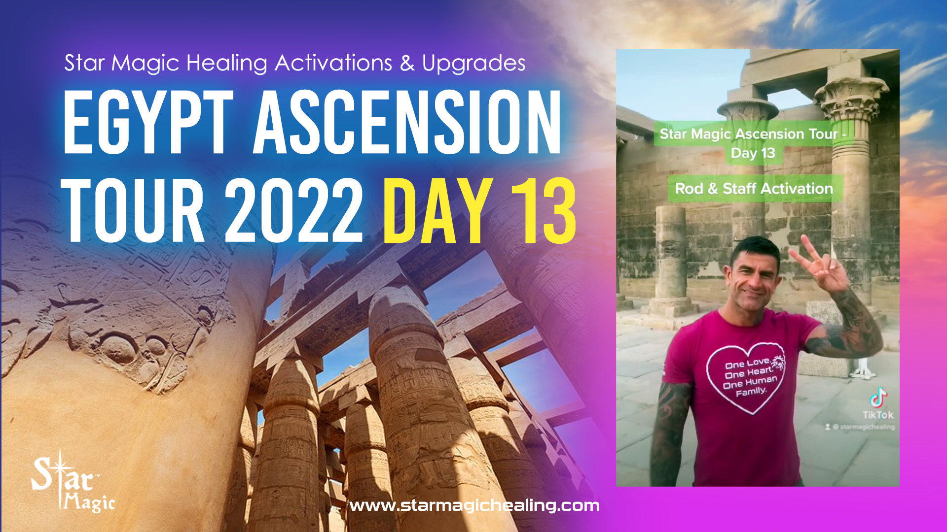Star Magic Egypt Ascension Tour Day 13 – Activations & Upgrades